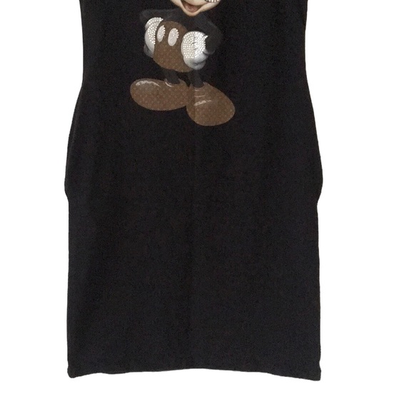 ‼️🤎Disney - print / Mickey Mouse short sleeve dress 👗 - Picture 5 of 6
